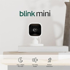Blink Mini Indoor Plug-in Smart Camera,1080p HD, Night Vision product image