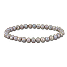 5 to 5.5mm Cultured Freshwater Pearl Elastic Bracelet product image