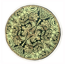 Round 61" Diameter Fringed Beach Towels product image