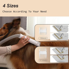 Whall Pet Vacuum with 3 Mode Suction and 5-in-1 Grooming Kit product image