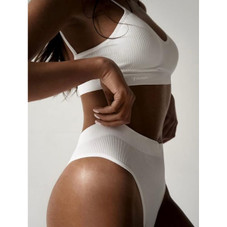 Talmont Seamless Ribbed Bra & Panty Set product image