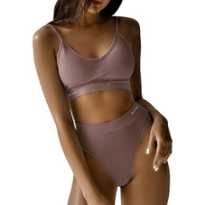 Talmont Seamless Ribbed Bra & Panty Set product image