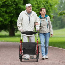 Rollator Walker with Foldable Design and Detachable Storage Bag product image