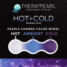 TheraPearl Wrap with Strap, Color Changing, Hot + Cold, Reusable (2-Pack) product image