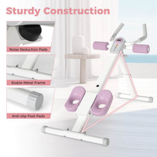 Adjustable Exercise Trainer with Foldable Design and Knee Cushions product image