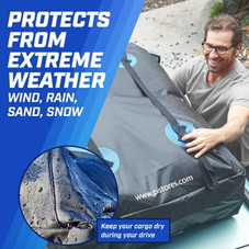 P.I. Auto Store Waterproof Car Roof Bag with Extra Storage product image