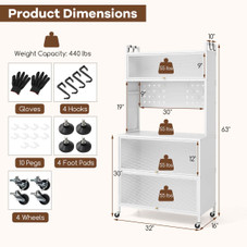 5-Tier Kitchen Baker's Rack with LED Lights  product image