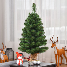 3Ft Artificial Christmas Tree with Burlap Base product image