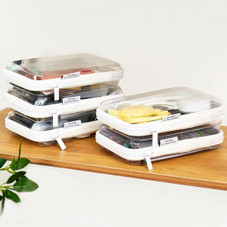 Clear Hard-Shell Zipper Pouches  product image