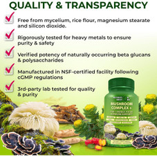 7-in-1 Organic Mushroom Complex (120-ct) product image