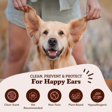 Essential Oil-Infused Dog Ear Wipes (50 Ct)  product image