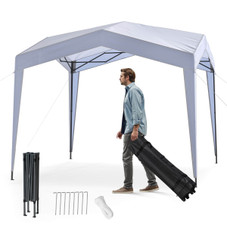 10 x 10-foot Outdoor Pop-Up Canopy with Roller Bag product image