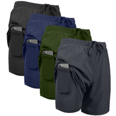 Men’s 2-in-1 Stretch Running Shorts with Liner (4-Pack) product image