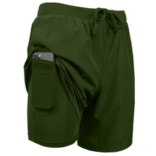 Men’s 2-in-1 Stretch Running Shorts with Liner (4-Pack) product image