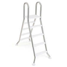 75.6" Above Ground Pool Ladder with Top Platform  product image