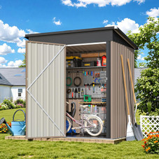 5'x3' Outdoor Storage Shed with Floor Base product image