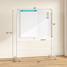 Ultra-Large Magnetic Double-Sided Whiteboard product image