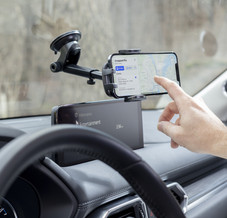 Long Arm Strong Suction Cup Dashboard and Windshield Car Mount product image