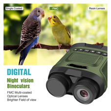 Night Vision Binoculars 8X Digital Zoom Powerful IR Illuminator 350m Range 2500mAh Lithium Battery for Outdoor Color Green product image