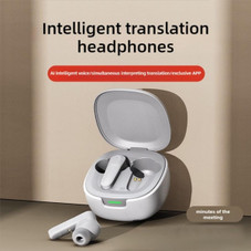 144 Language AI Translator Headphones Bluetooth 5.4 Simultaneous Interpretation Earphone Ai Voice Real Time Translator Earbuds Color Blue product image