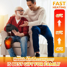 Cordless Knee Massager Heat Vibration Knee Heating Pad Electric Massage-Black 2 Pack product image Cordless Knee Massager Heat Vibration Knee Heating Pad Electric Massage-Black 2 Pack product image