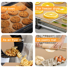 Non-Stick Silicone Baking Mat Roll Heat Resistant Pastry Dough Counter Protector 30×244cm With Non Slip Surface And Oven Safe Design product image