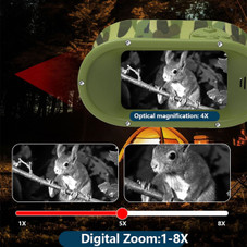 2.5K Night Vision Goggles for Kids,Woodland Camouflage Night Vision Binoculars for Age 8-12,Binoculars with 2.4 Inch Screen 8X Digital Zoom for Camping product image