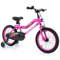 LED Lighted Kids Bike with Adjustable and Padded Seat product image