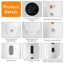 PetGravity Automatic Pet Water Dispenser product image PetGravity Automatic Pet Water Dispenser product image