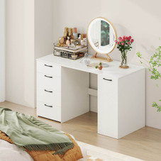53" Computer Desk with Built-In Power Outlets  product image