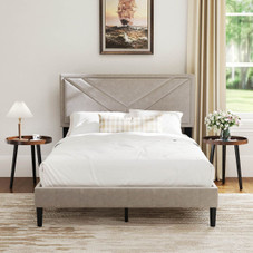 Round Side Table  with Solid Legs and Thickened Tray product image