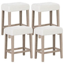 Counter Height Bar Stools with Rubber Wood Legs (2- or 4-Pack) product image Counter Height Bar Stools with Rubber Wood Legs (2- or 4-Pack) product image