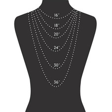 Solid 14K Gold Chain 4mm Chain Necklace product image