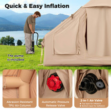 Inflatable Tent with 2 Doors (4-6 Person) product image