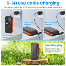 49800mAh Solar Power Bank product image