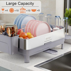 Stainless Steel Dish Drying Rack product image Stainless Steel Dish Drying Rack product image