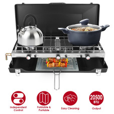 LakeForest 3-Burner Camping Stove product image