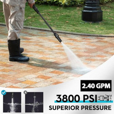 Greener Electric Pressure Washer, 3800 PSI with 50-foot Hose and Soap Cannon product image