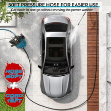 Greener Electric Pressure Washer, 3800 PSI with 50-foot Hose and Soap Cannon product image