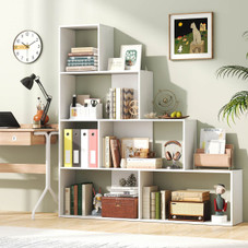 4-Tier Bookshelf  with 6 Storage Cubes product image 4-Tier Bookshelf  with 6 Storage Cubes product image