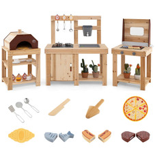 3-Piece Outdoor Wooden Kitchen Playset product image