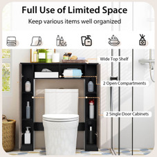 Double Door Over-The-Toilet Storage Cabinet product image Double Door Over-The-Toilet Storage Cabinet product image