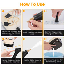 1500W Handheld Steamer Cleaner product image