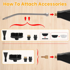 1500W Handheld Steamer Cleaner product image