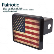Zone Tech Tactical Usa Flag Hitch Cover product image