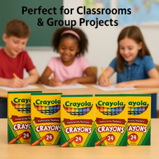 Crayola Crayons, 24 Count (5-Pack) product image