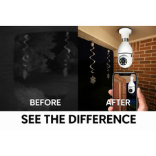 5G WiFi Bulb E27 Security Camera (with or without SD Card) product image 5G WiFi Bulb E27 Security Camera (with or without SD Card) product image