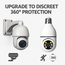 5G WiFi Bulb E27 Security Camera (with or without SD Card) product image 5G WiFi Bulb E27 Security Camera (with or without SD Card) product image