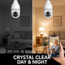5G WiFi Bulb E27 Security Camera (with or without SD Card) product image 5G WiFi Bulb E27 Security Camera (with or without SD Card) product image