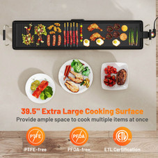 Electric Teppanyaki Grill with Adjustable Temperature product image Electric Teppanyaki Grill with Adjustable Temperature product image